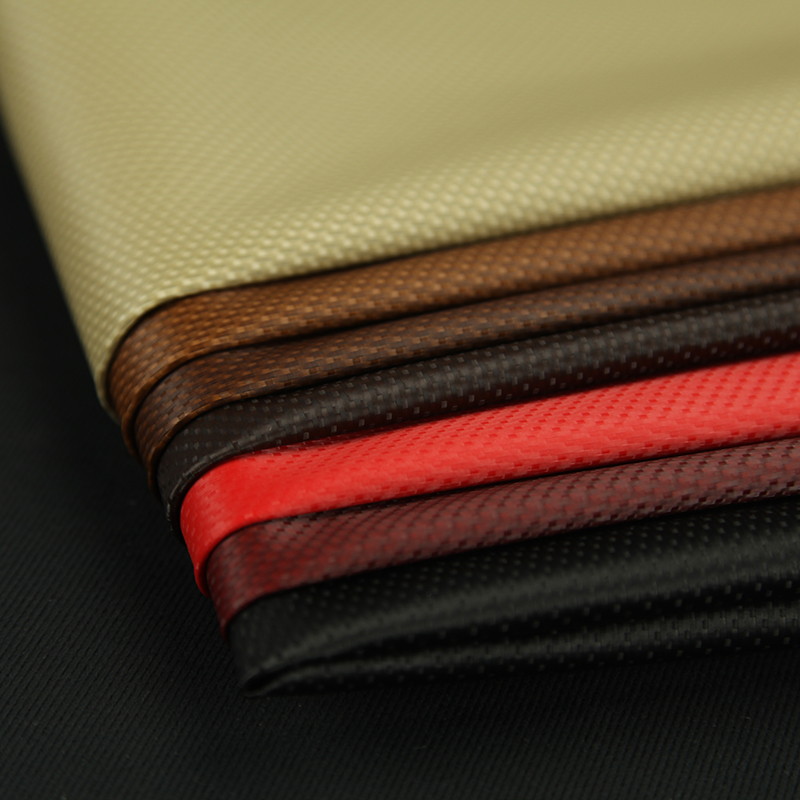 pore pattern faux leather material fabric for motorcycle seat cover